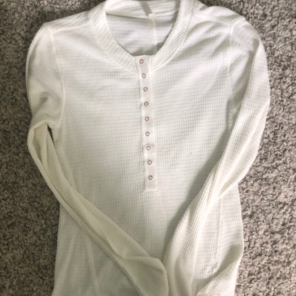 Free People One of The Girls Henley Long Sleeve